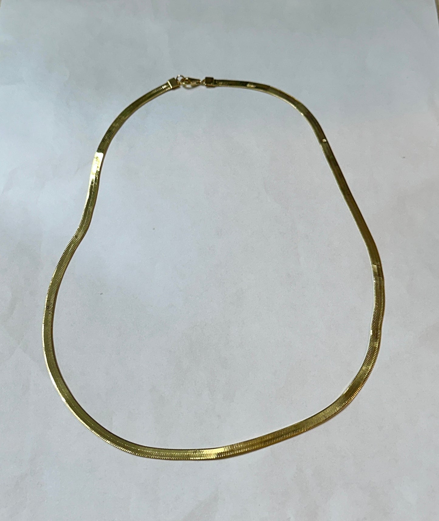 Sterling Silver Herringbone Chain 20”