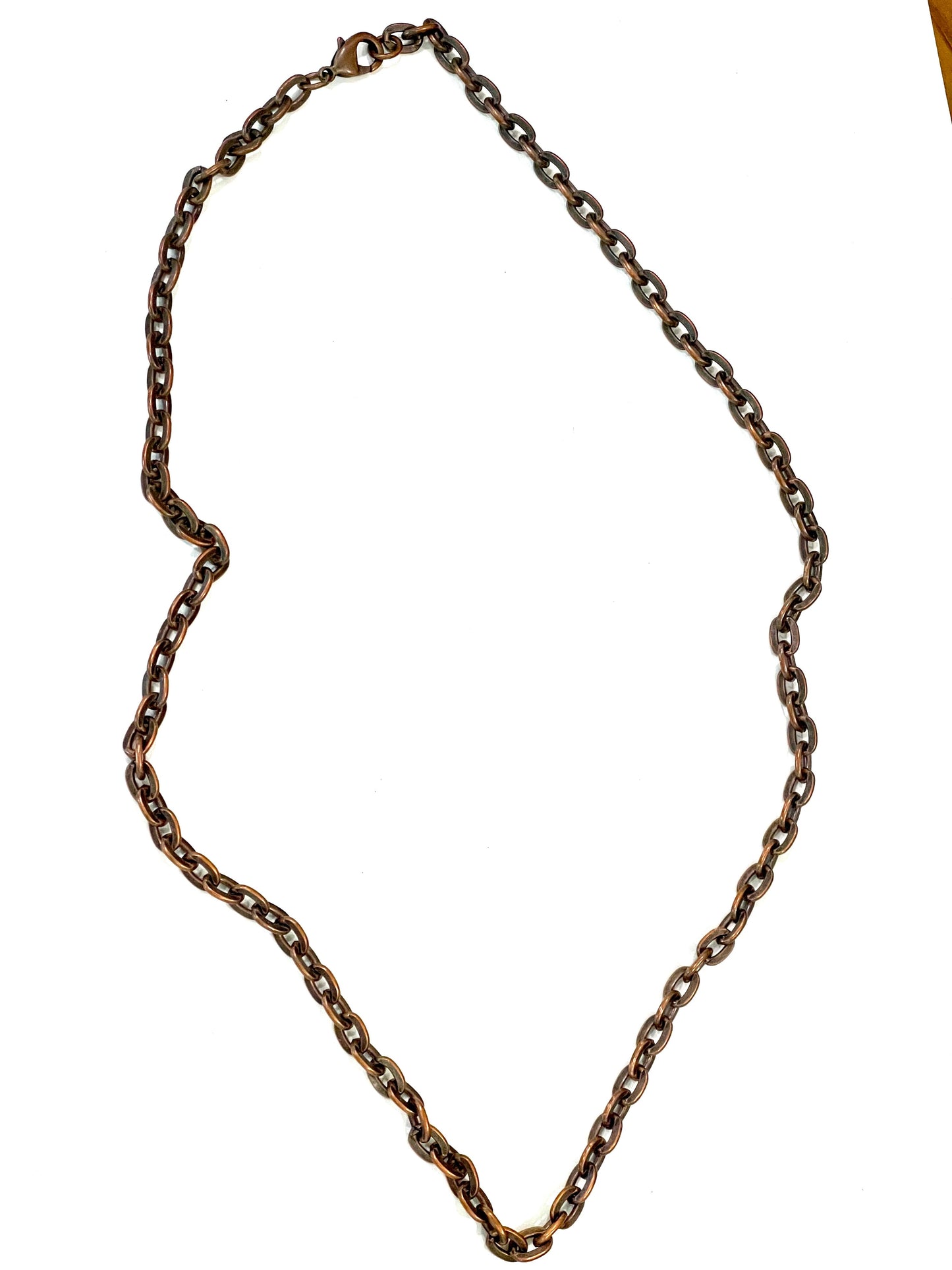 Vintage Handmade Copper Necklace