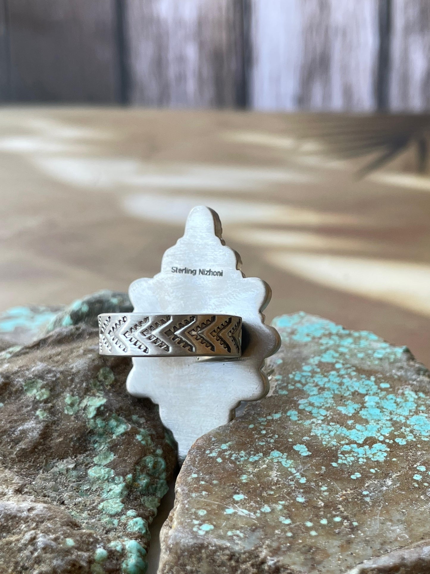 Handmade Sterling Silver, Pink Dream & Turquoise Cluster Adjustable Ring