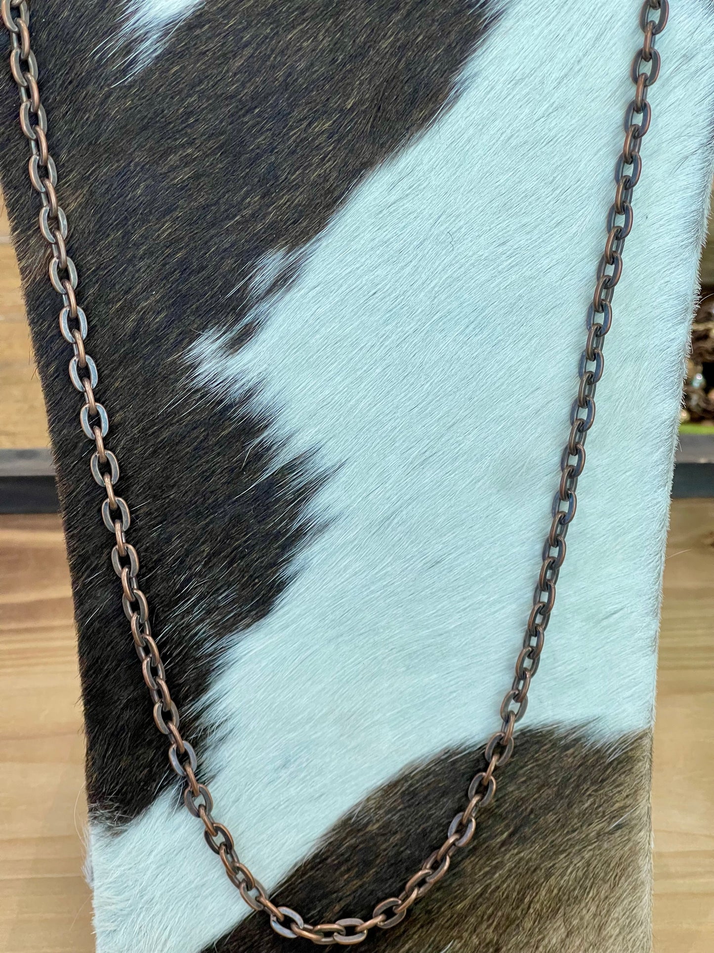 Vintage Handmade Copper Necklace