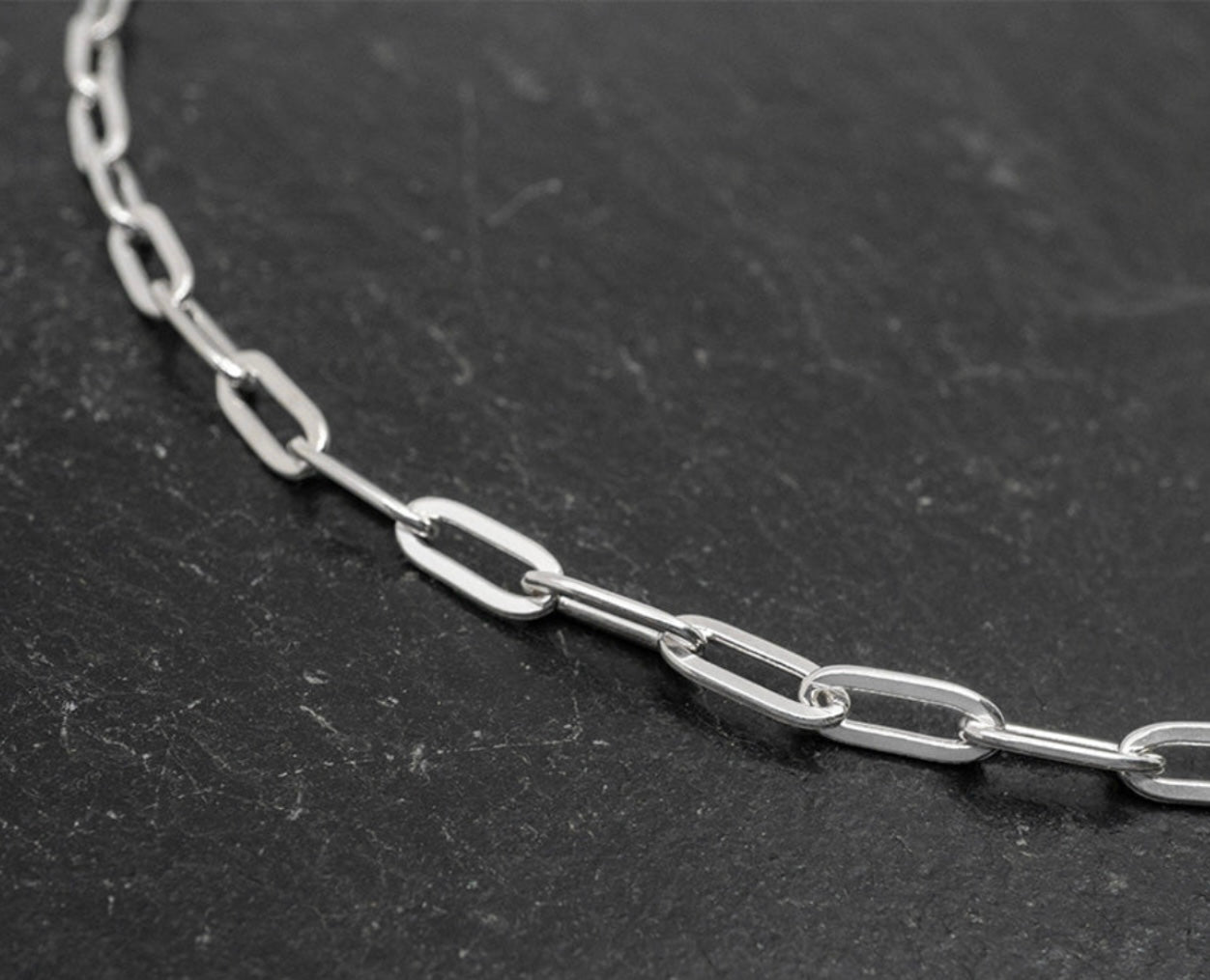 Medium Paperclip Chain 20” Necklace