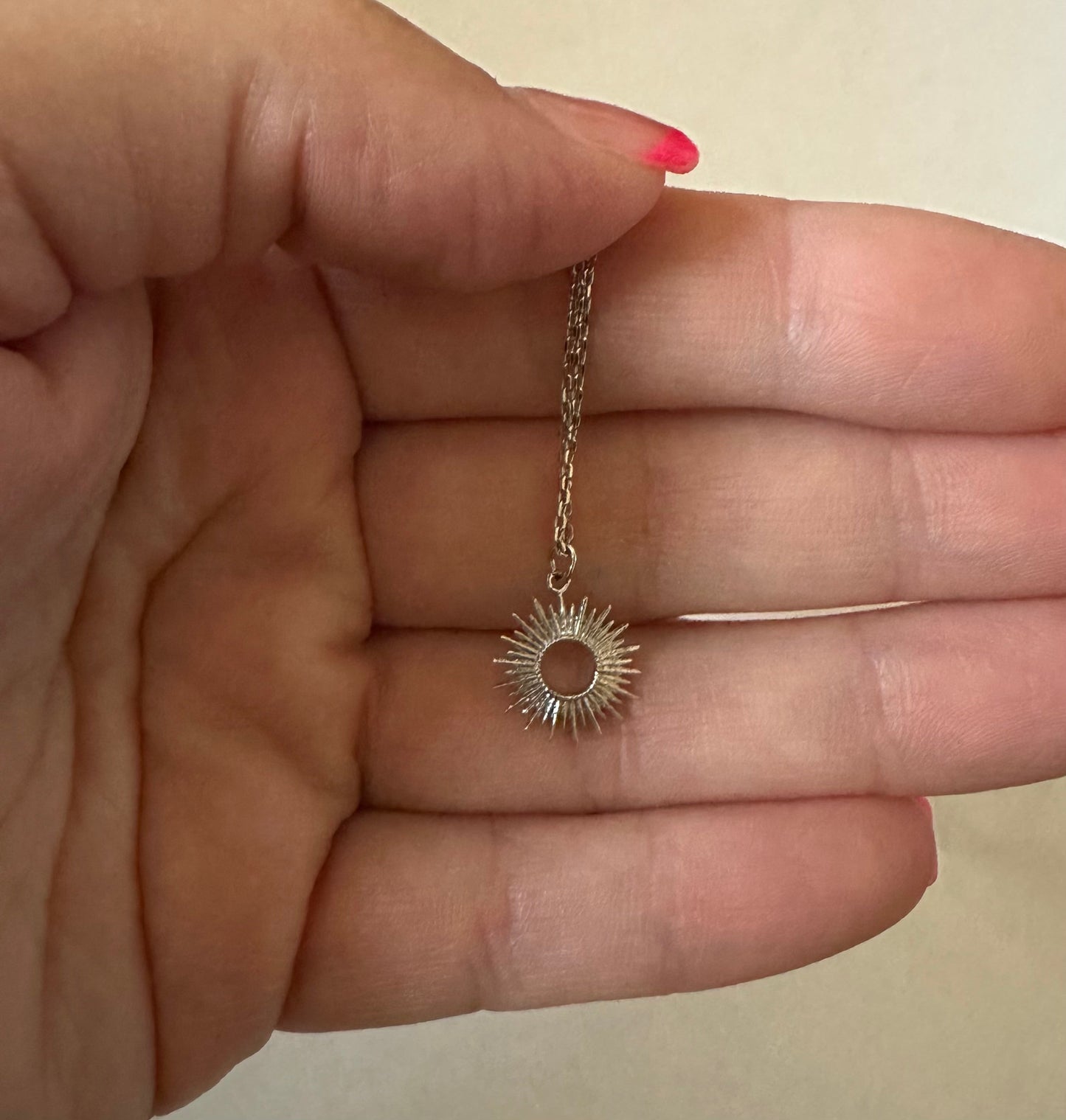 Sterling Silver Sunrise Necklace