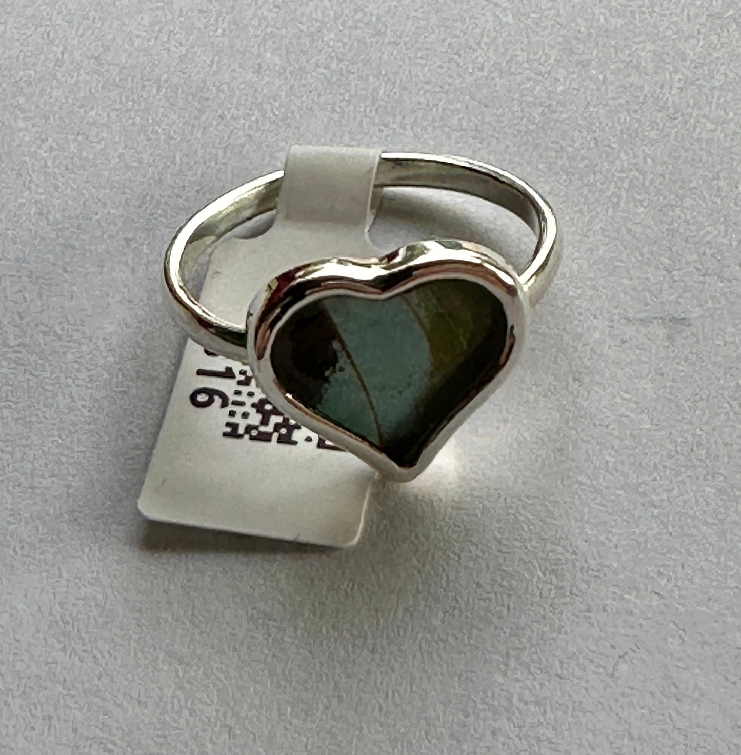 Nessaea Green Butterfly Ring Size 8