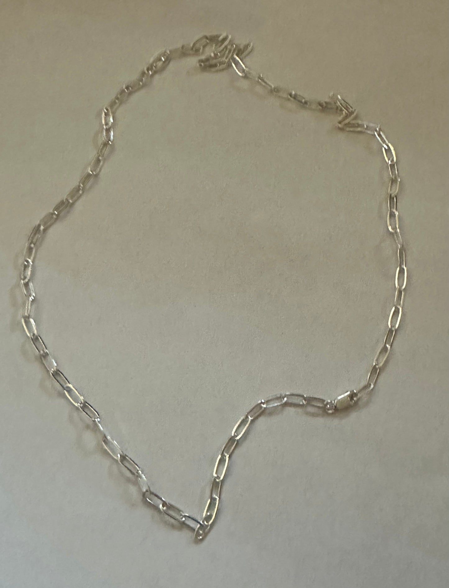 Medium Paperclip Chain 20” Necklace
