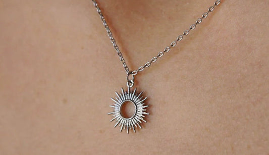Sterling Silver Sunrise Necklace