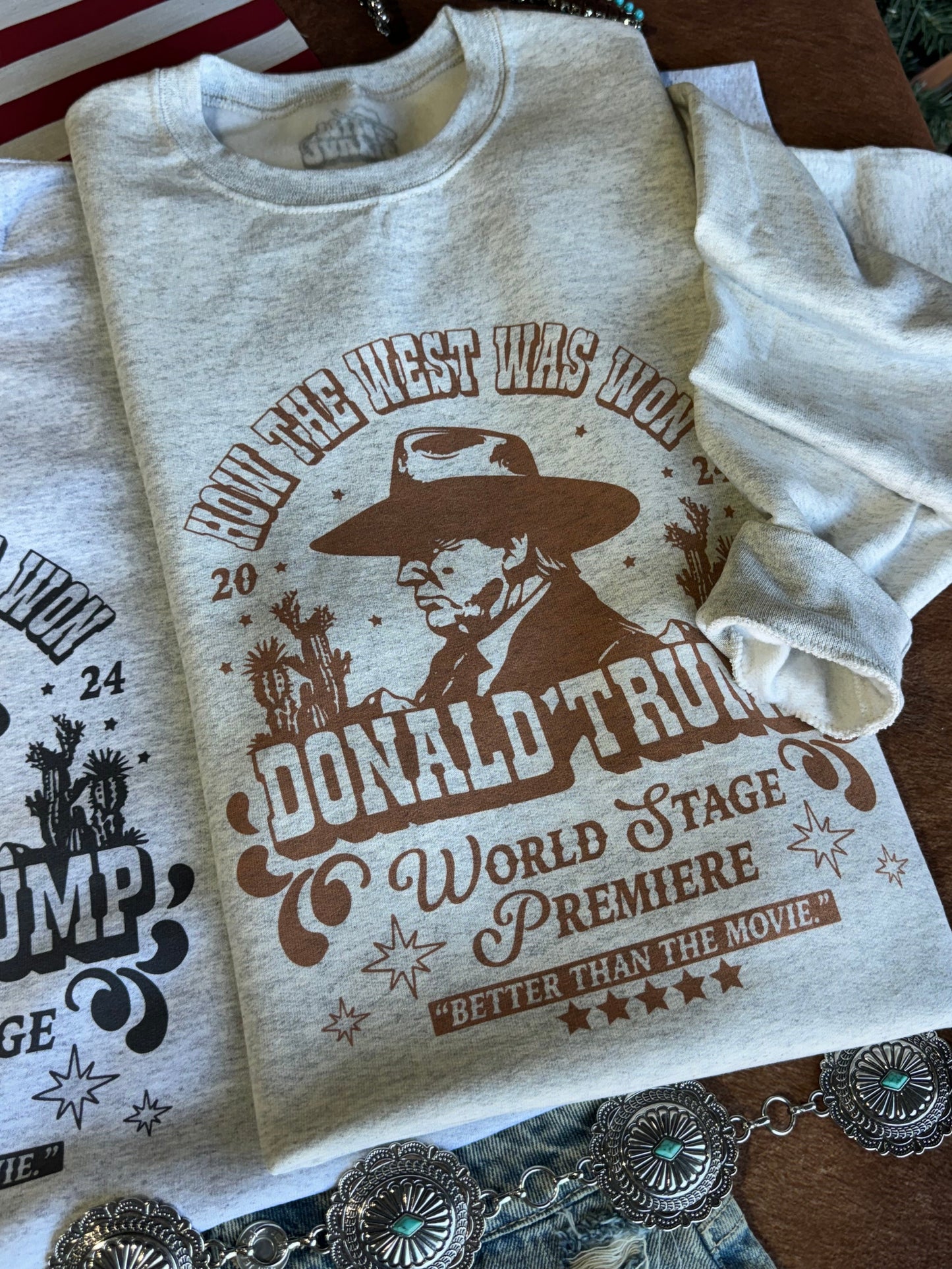 Donald Trump: The Premiere Graphic Sweatshirt