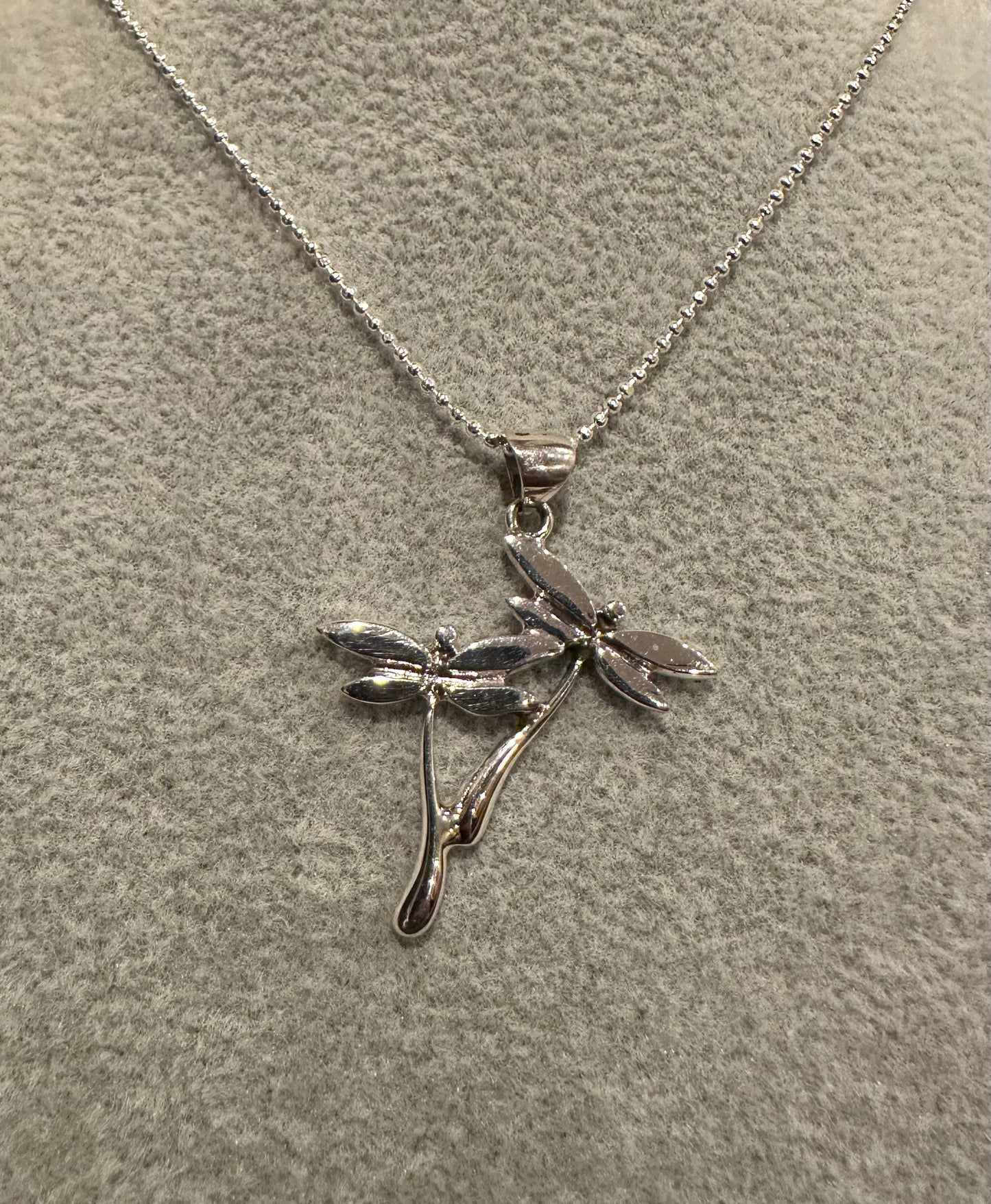 Double Dragonfly Pendant