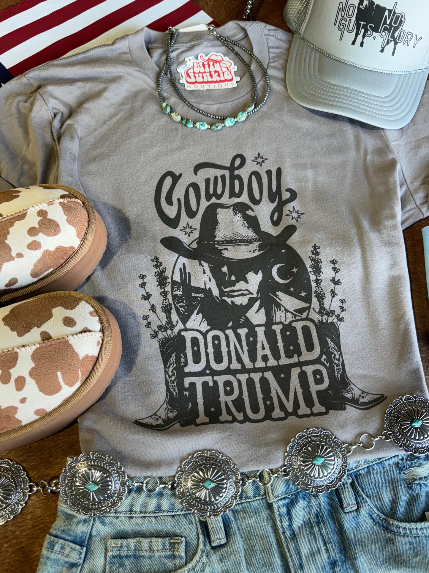 Midnight Cowboy Trump Graphic Tee