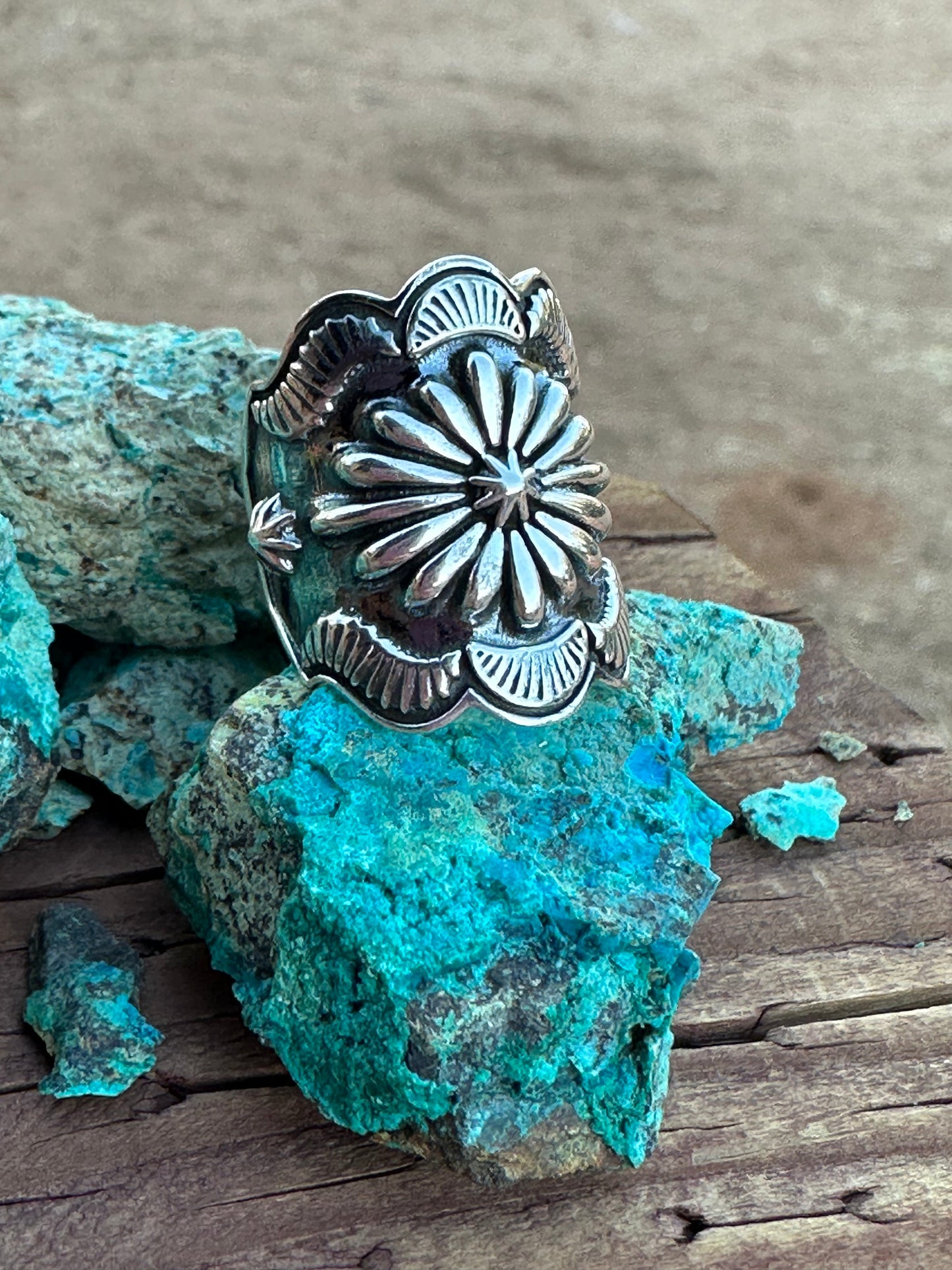 El Moro Handmade Sterling Silver Adjustable Ring