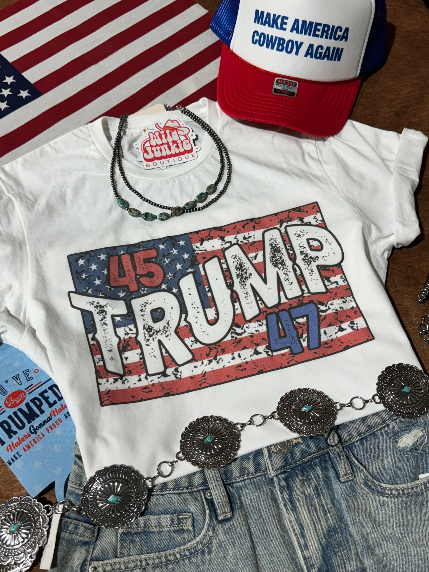 President Trump: 45 & 47 Graphic Tee