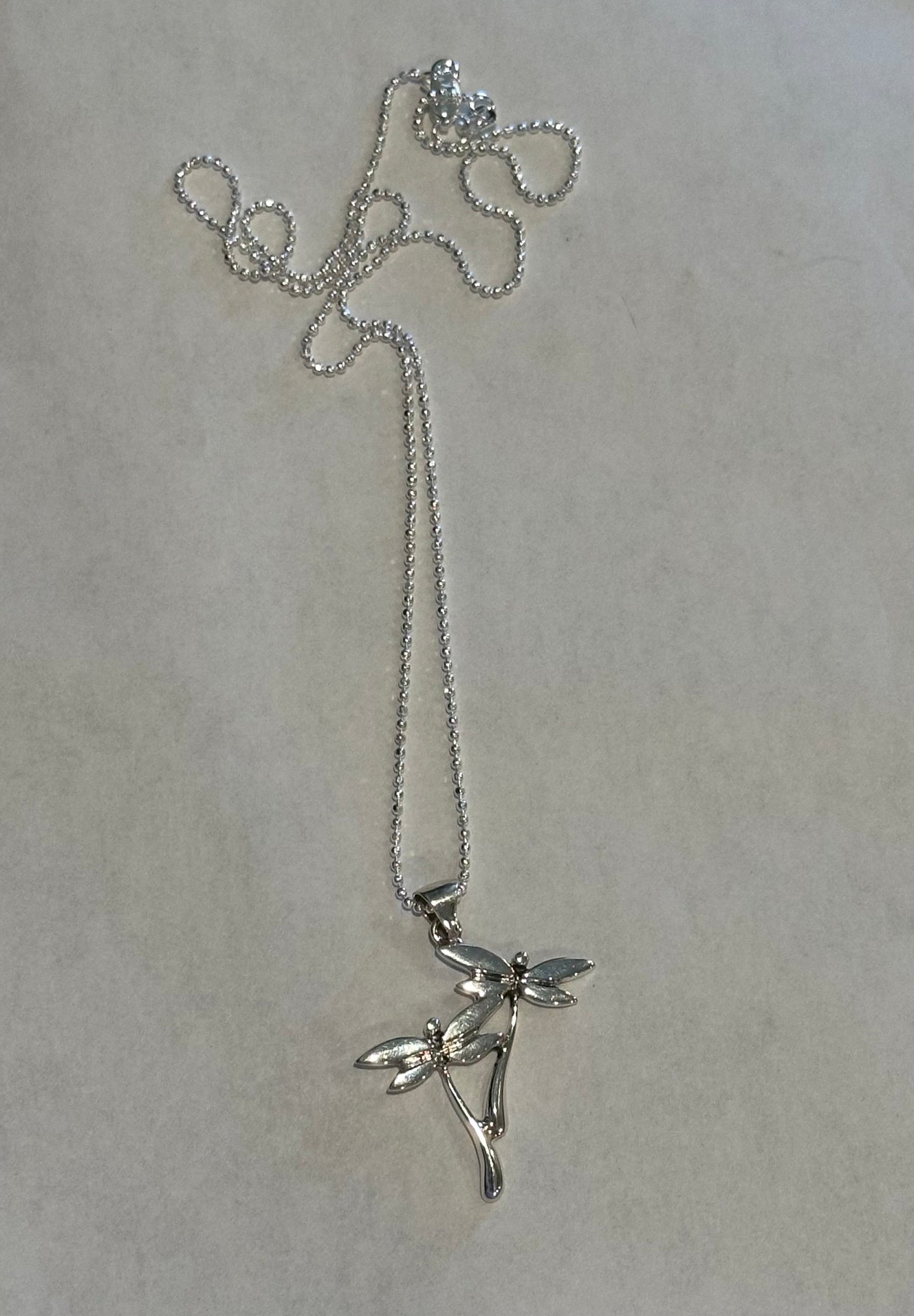 Double Dragonfly Pendant