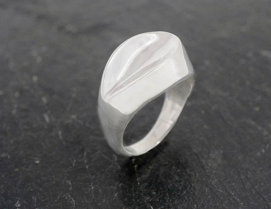 Heavy Thumbprint Ring