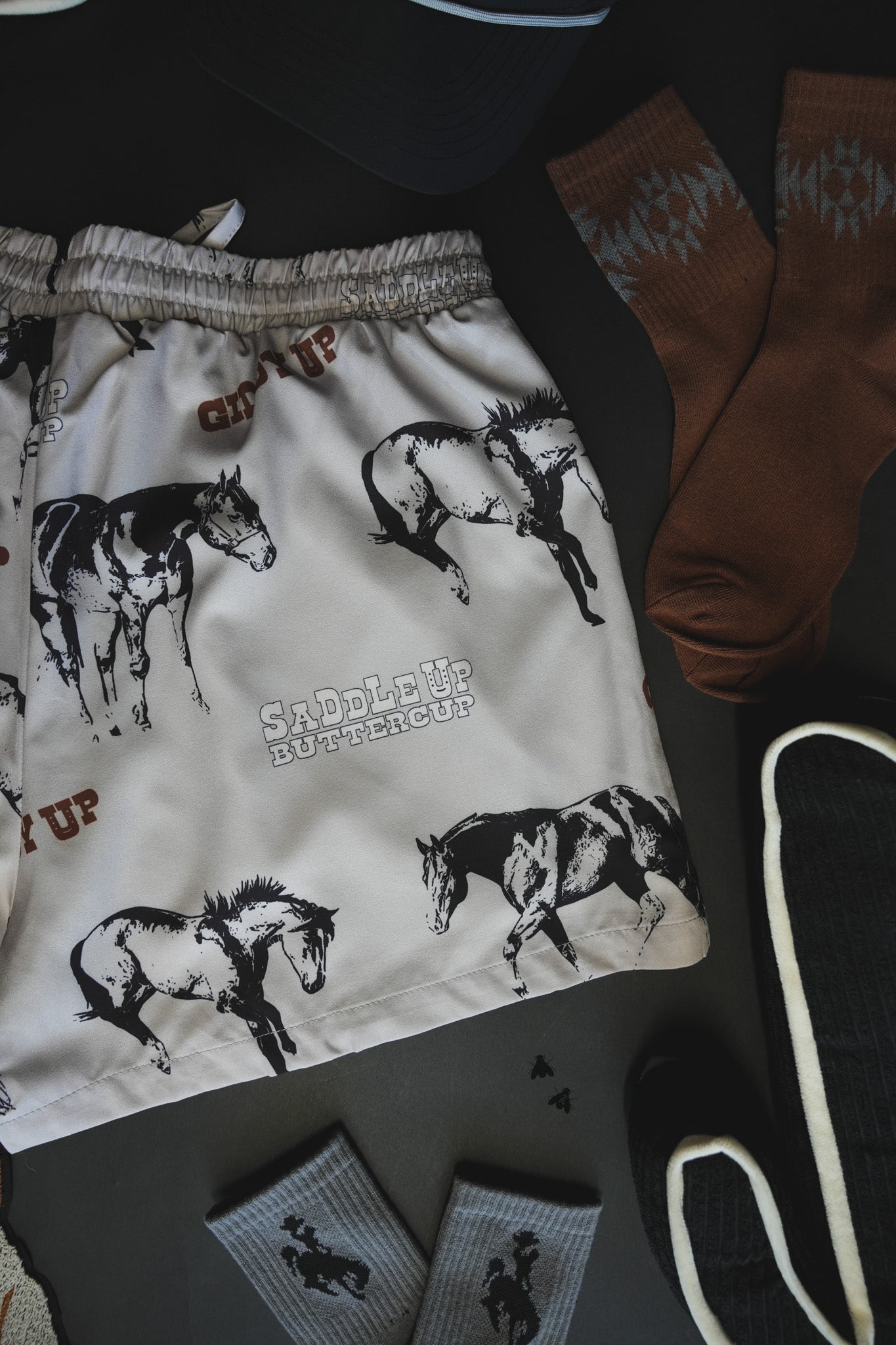 SADDLE UP BUTTERCUP SHORTS [NO M/L]