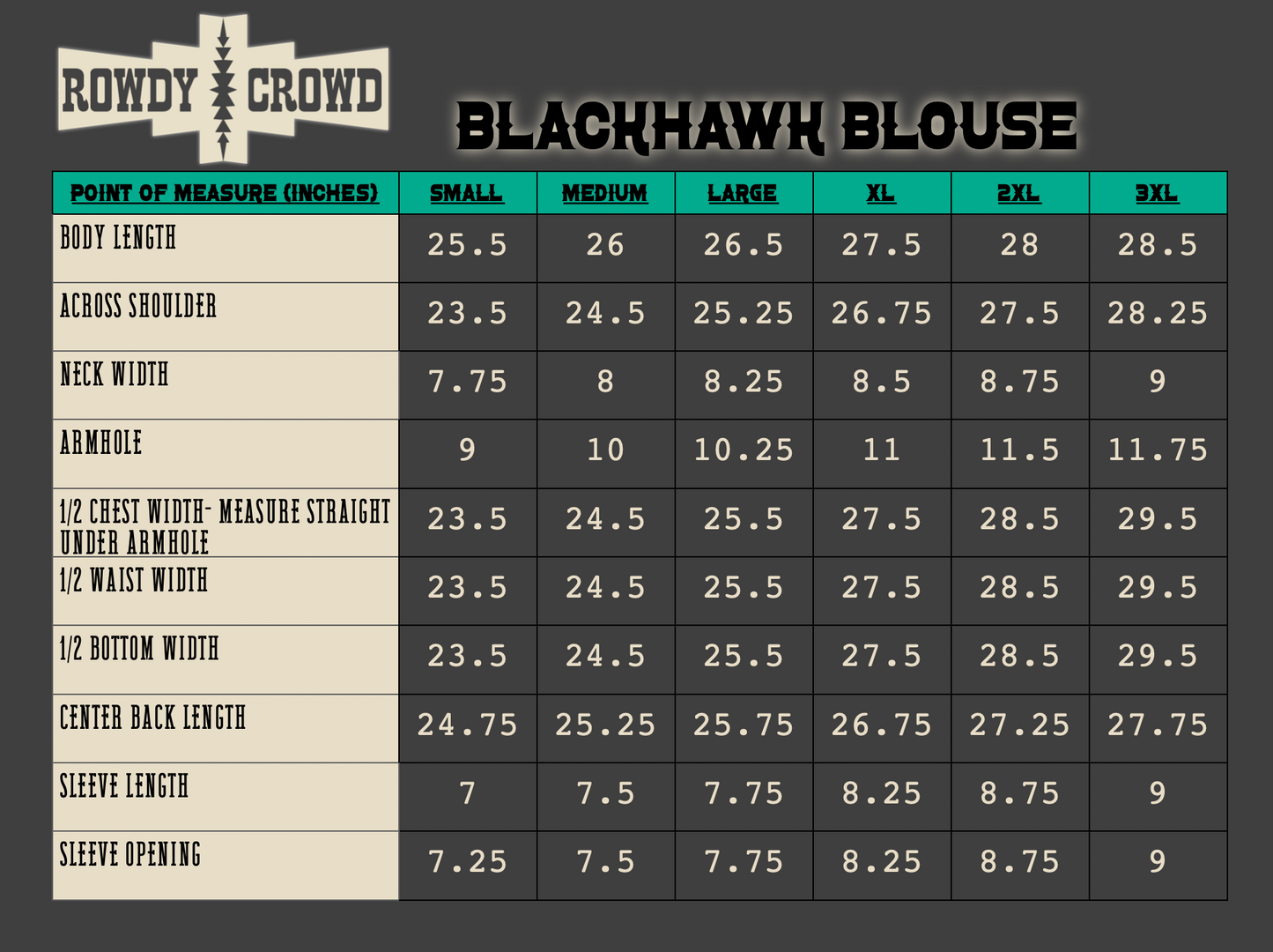 Blackhawk Blouse