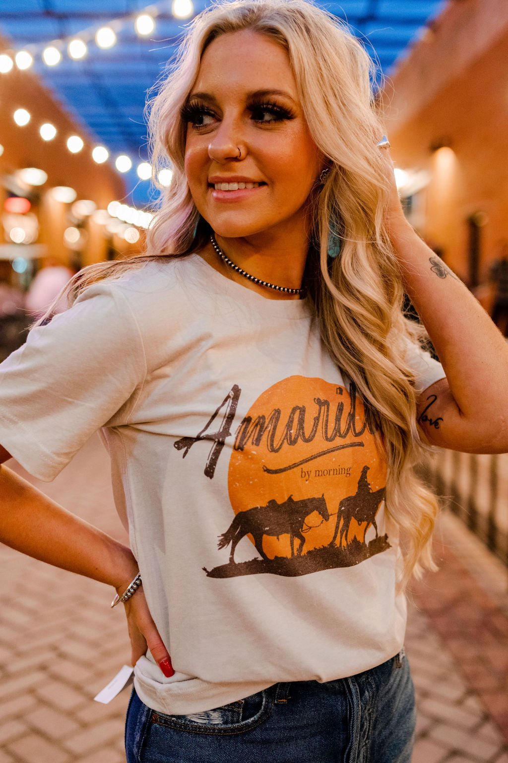 Amarillo by Mornin' Western Graphic Tee