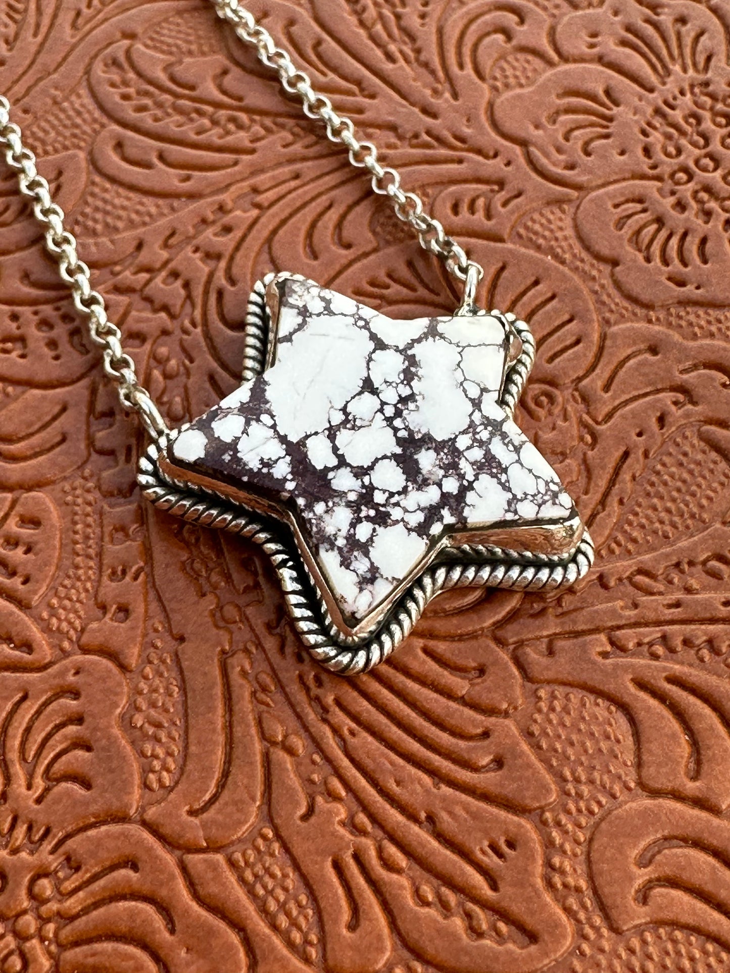 Handmade Sterling Silver Star Necklaces