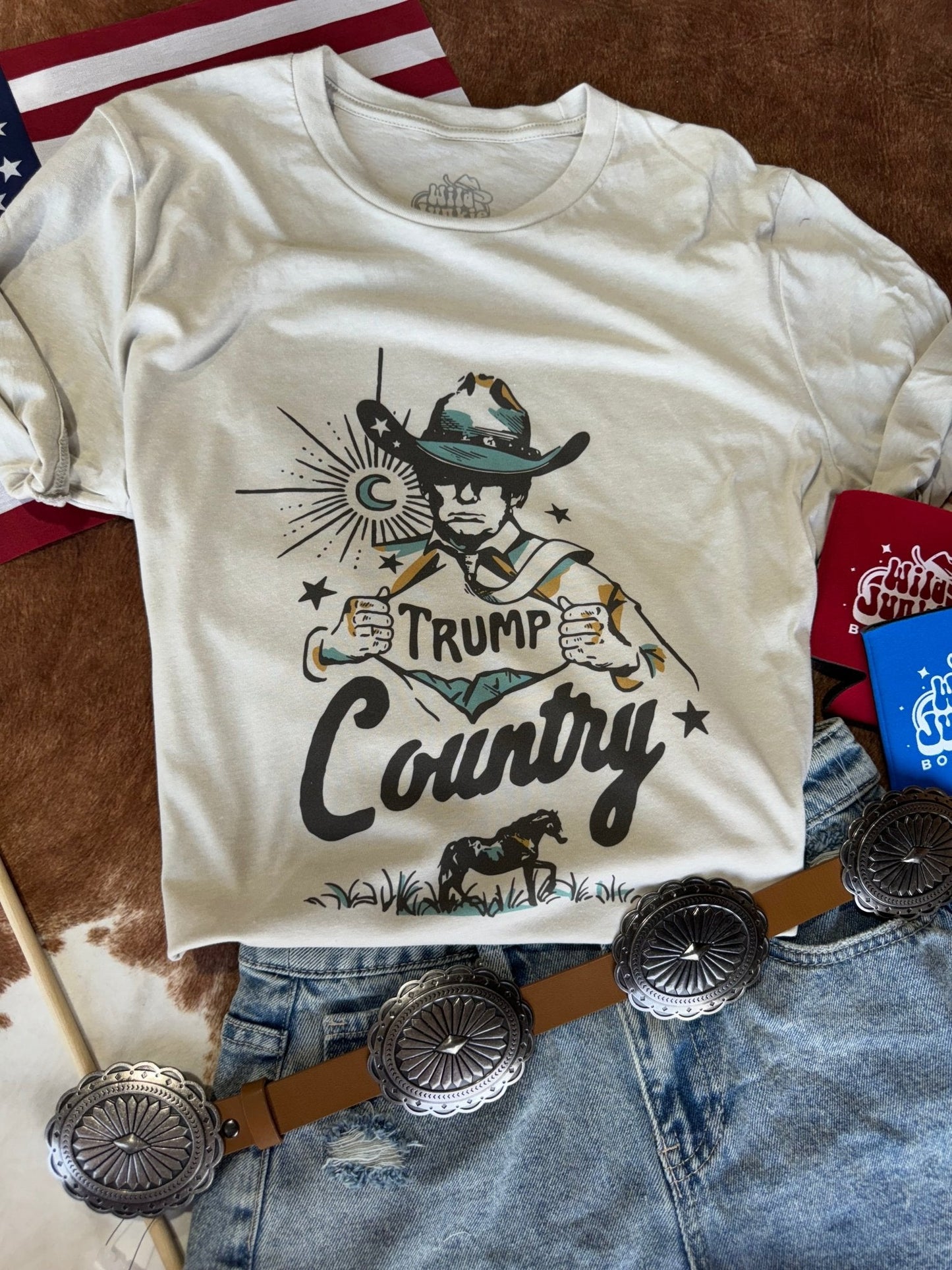 Trump Country Western Graphic Tee