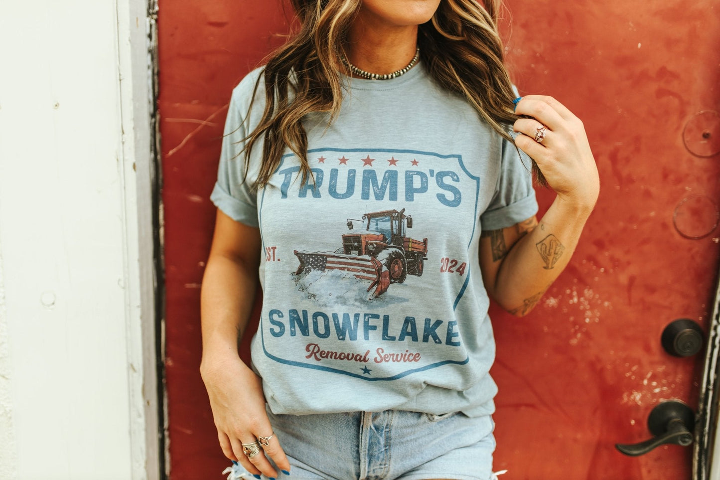 Trump's Snowflake Removal Service Graphic Tee